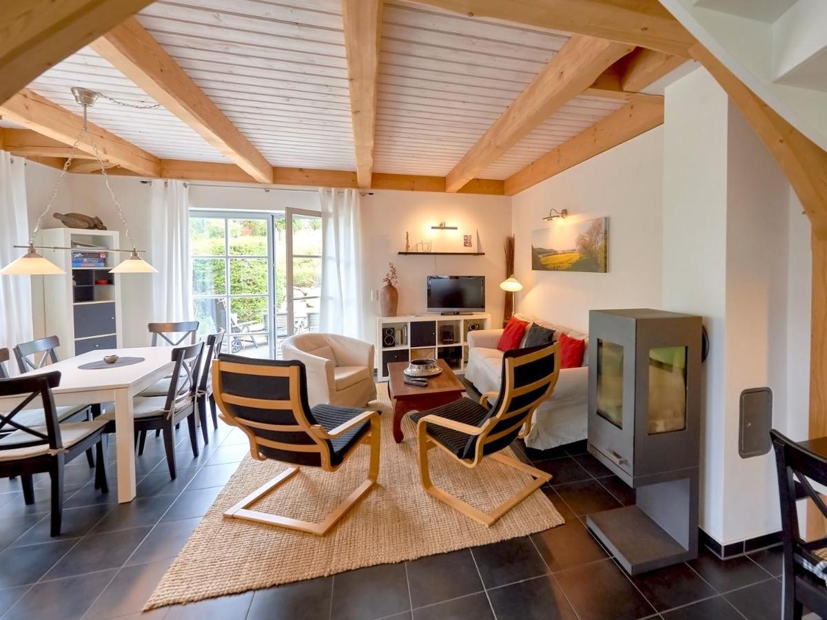 Fachwerkhaeuser Seedorf - Haushaelfte "Sophie Charlott" Mit Kamin Und Terrasse ภายนอก รูปภาพ
