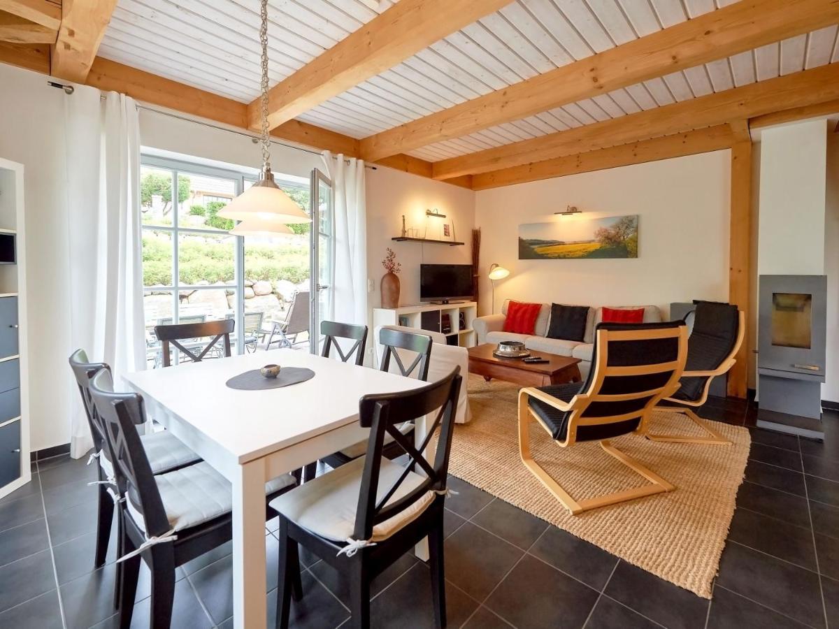 Fachwerkhaeuser Seedorf - Haushaelfte "Sophie Charlott" Mit Kamin Und Terrasse ภายนอก รูปภาพ