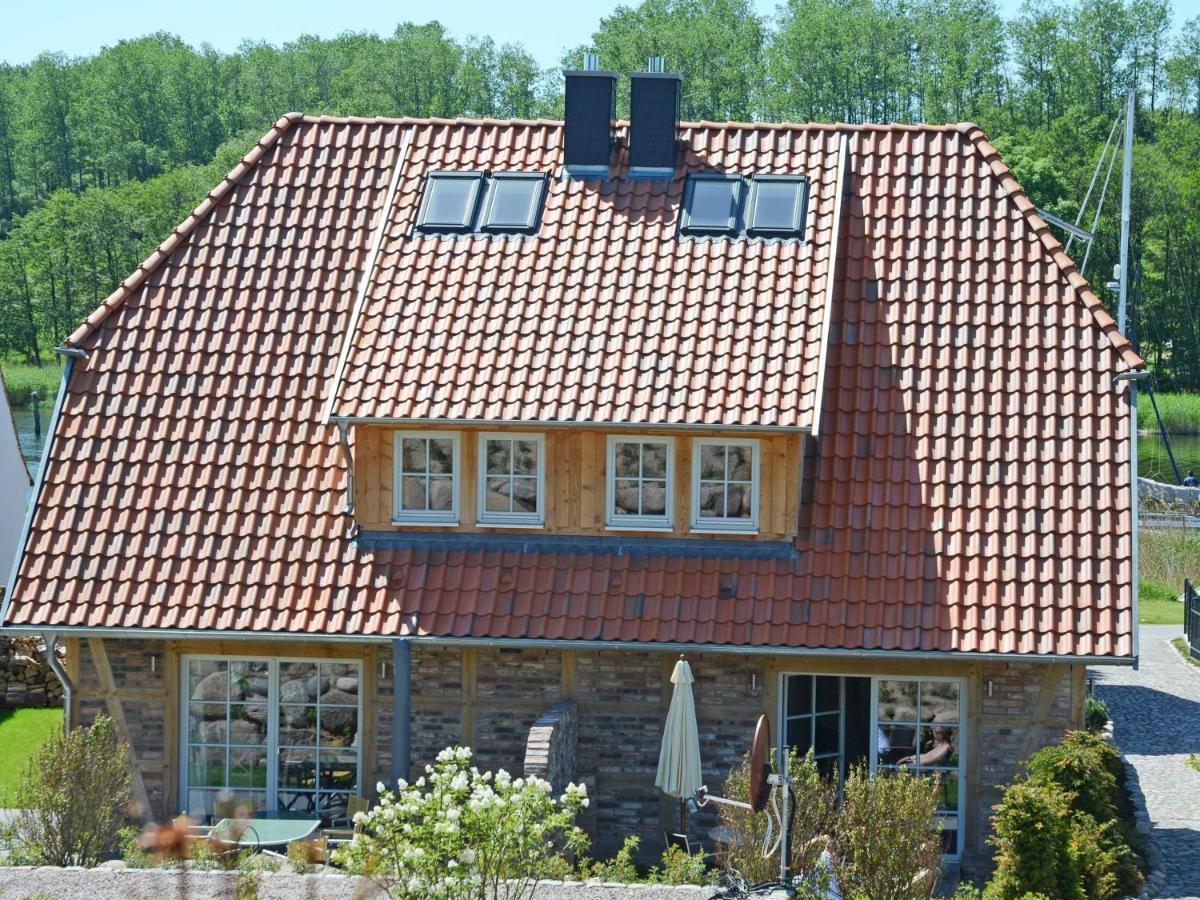 Fachwerkhaeuser Seedorf - Haushaelfte "Sophie Charlott" Mit Kamin Und Terrasse ภายนอก รูปภาพ